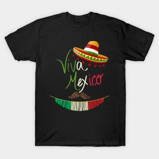 Cinco De Mayo Celebrate Fiesta 5 De Mayo Sombrero Viva Mexico T-Shirt T-Shirt